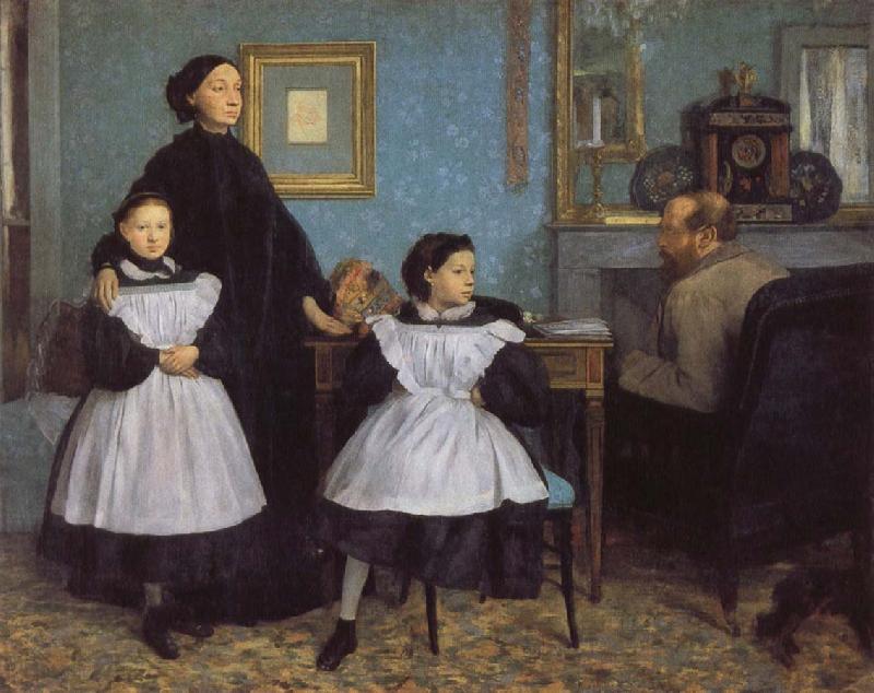 Edgar Degas The Belleli Family